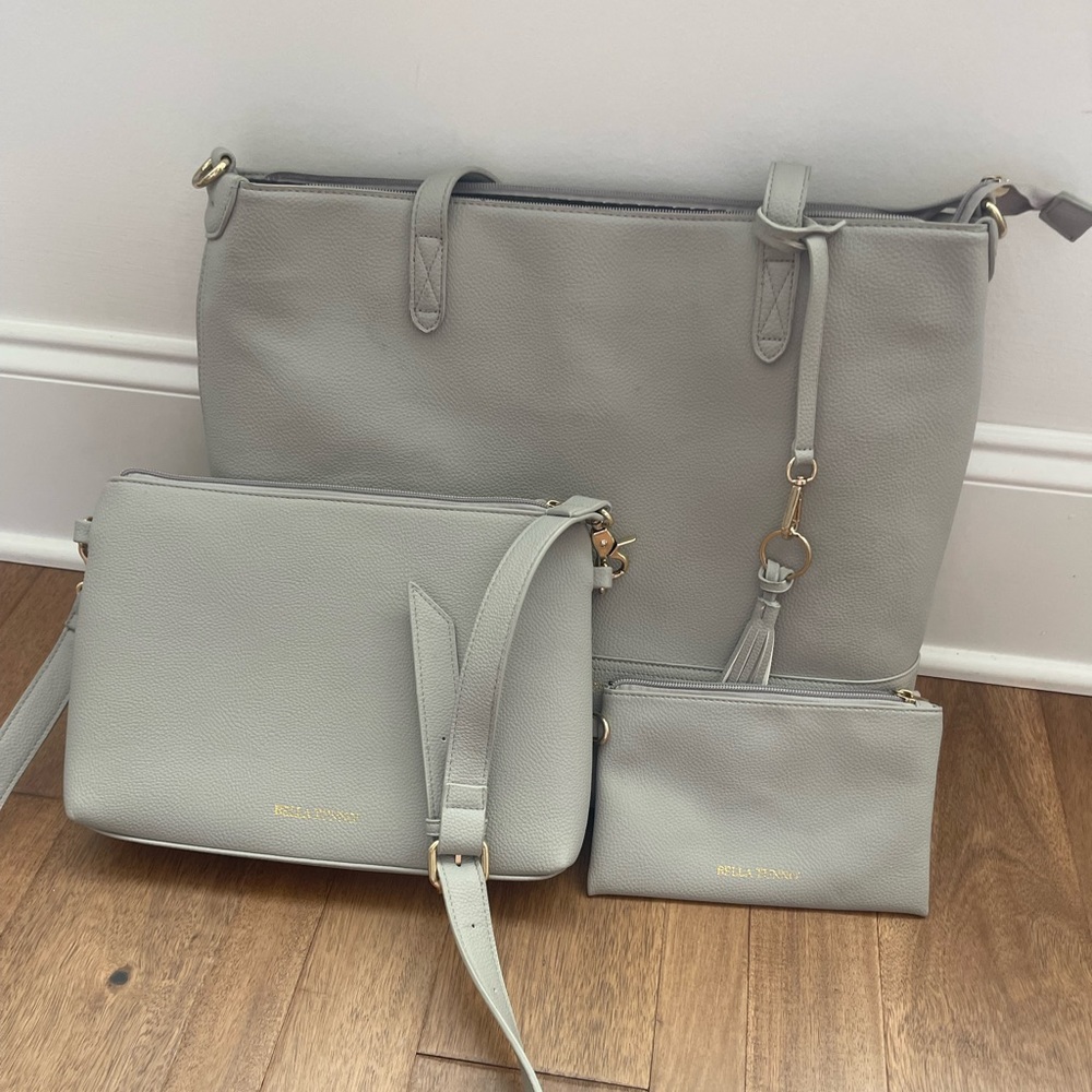 Bella Tunno 5 in 1 Tote Bag or Diaper Bag